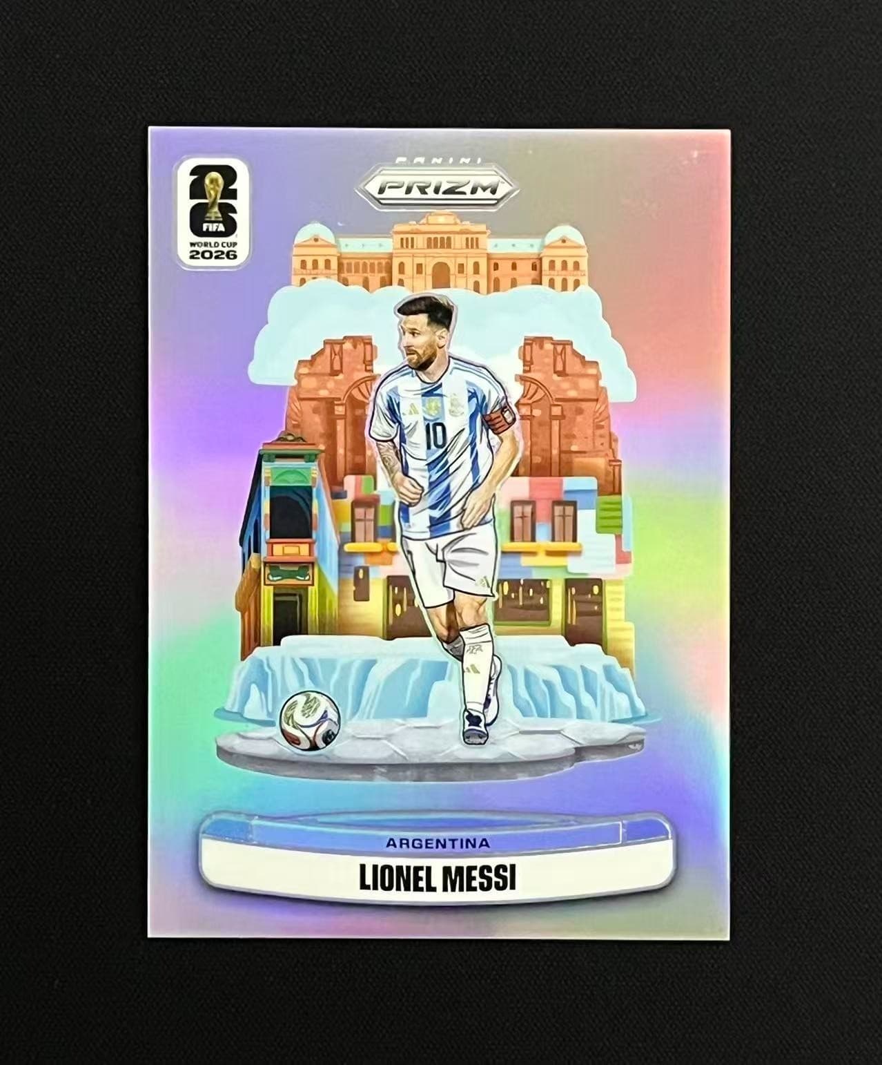 2026 Prizm FIFA World Cup Lionel Messi #10 Argentina National Landmarks SSP