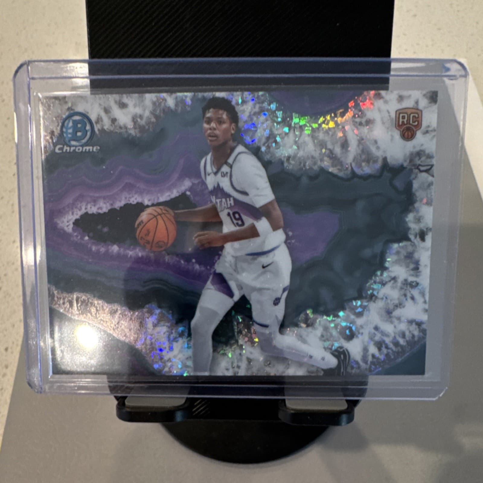 2025-26 Topps Bowman Ace Bailey Utah Jazz Rookie SSP Case Hit Card CNB-5