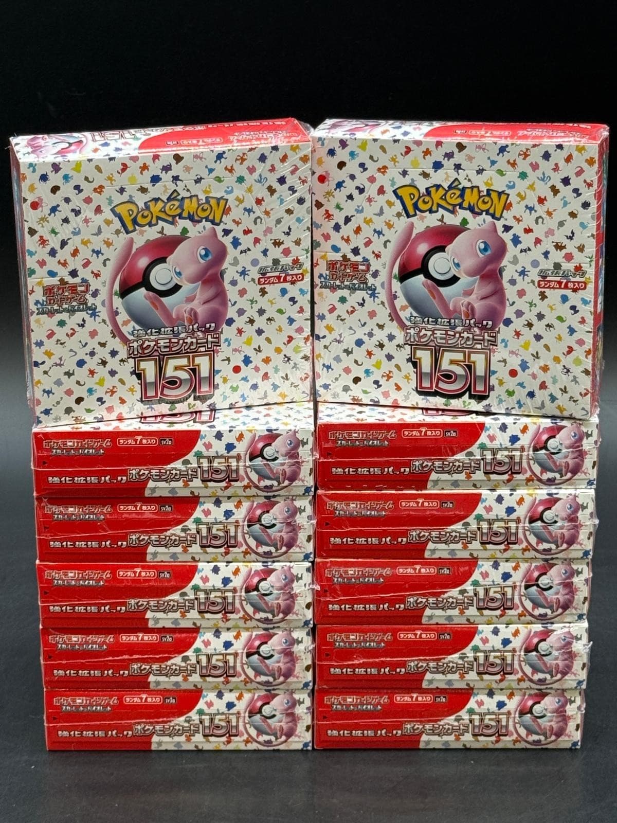 Lot of (12) Pokemon TCG Japanese 151 Booster Boxes SEALED SV2a