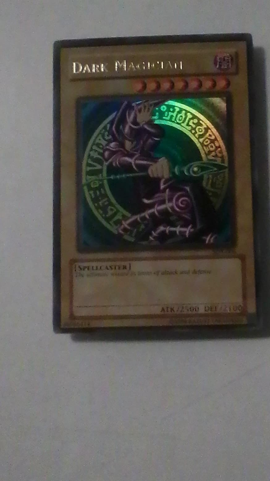 Konami Yu-Gi-Oh! TCG Dark Magician Normal Holo Card Standard