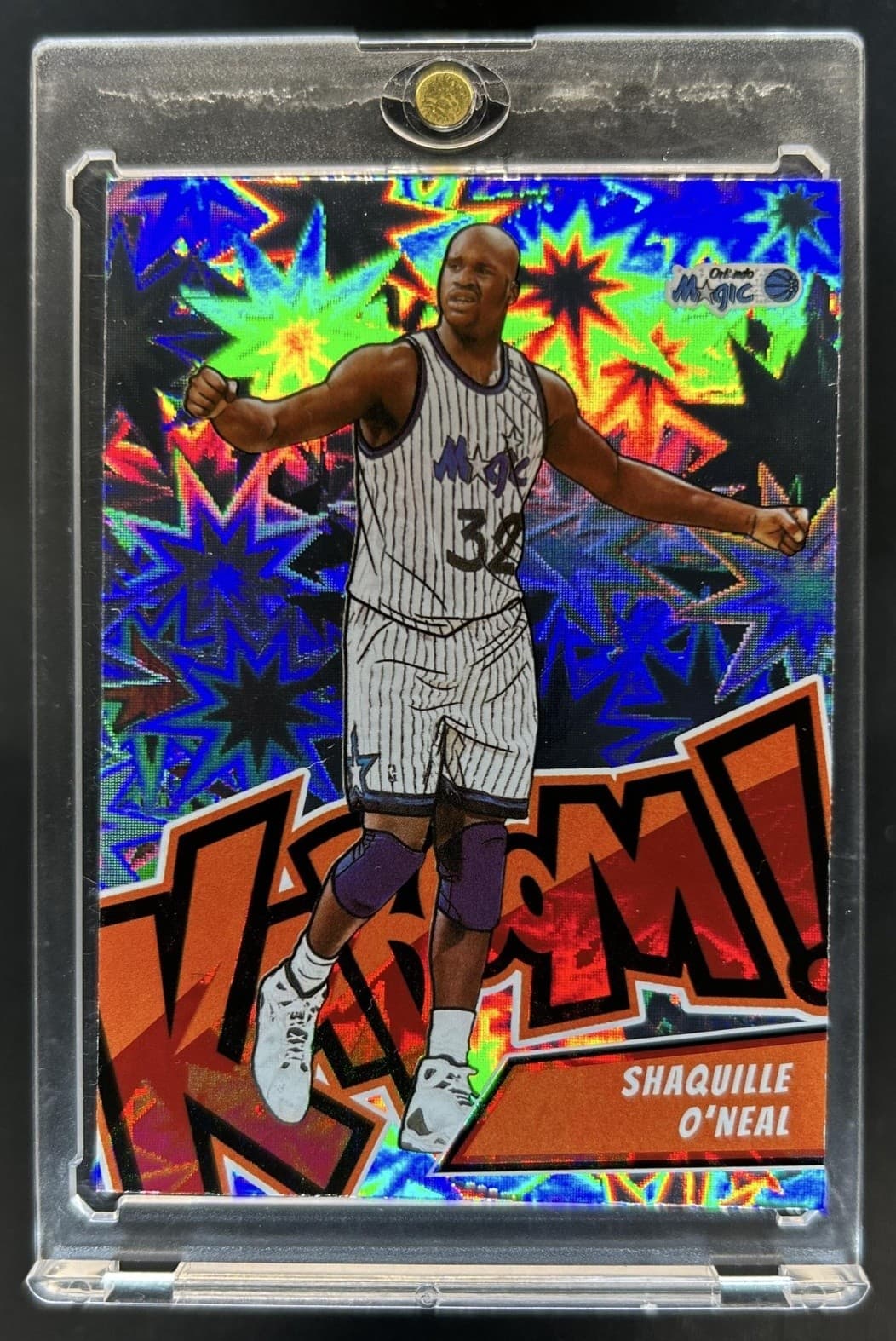 2022-23 Panini Crown Royale Shaquille O'Neal Kaboom SSP #19 Magic