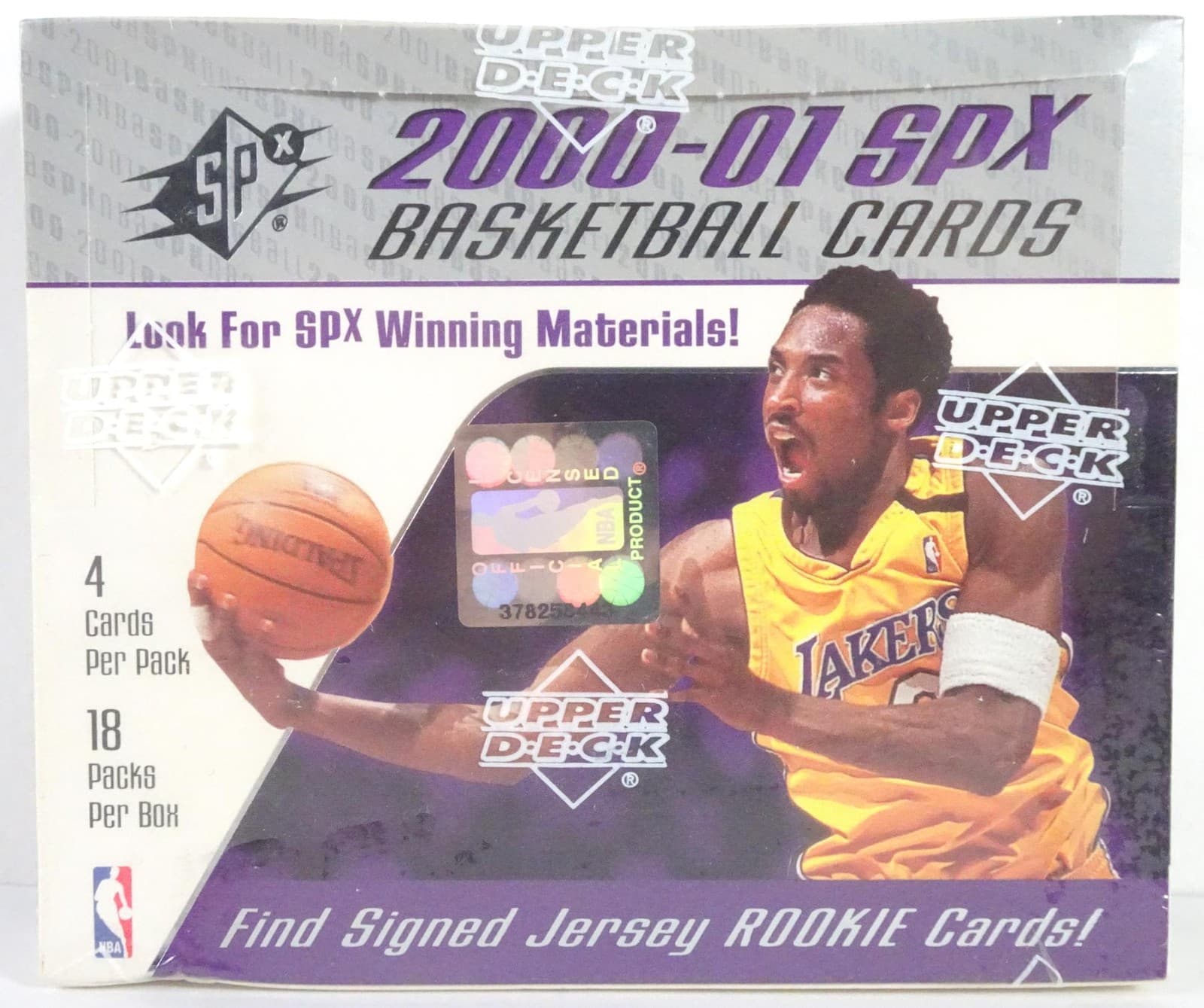 2000/01 Upper Deck SPx Basketball Hobby Box