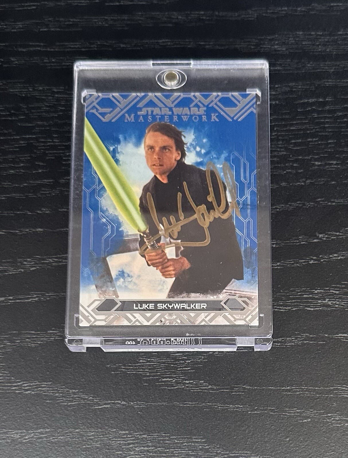 Mark Hamill Autograph 2017 Topps Star Wars Masterwork Luke Skywalker Card 1/1