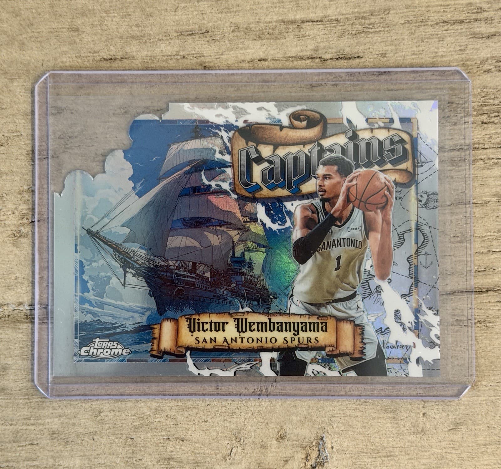 2025-26 Topps Chrome Update Basketball Victor Wembanyama Case Hit SSP Spurs