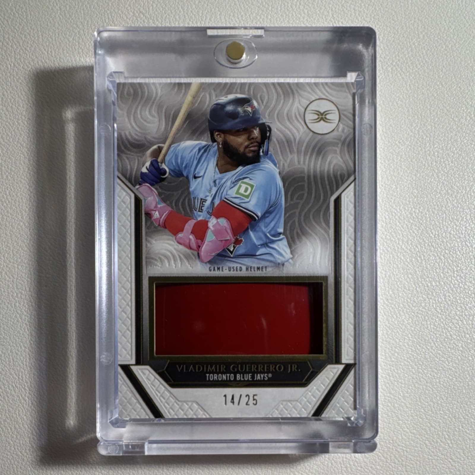 Topps Definitive 2025 Vladimir Guerrero Jr. Helmet Relic /25 Blue Jays MLB