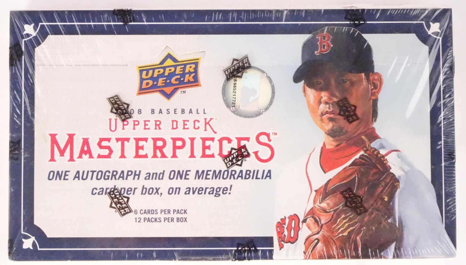 2008 Upper Deck Masterpieces Baseball Hobby Box