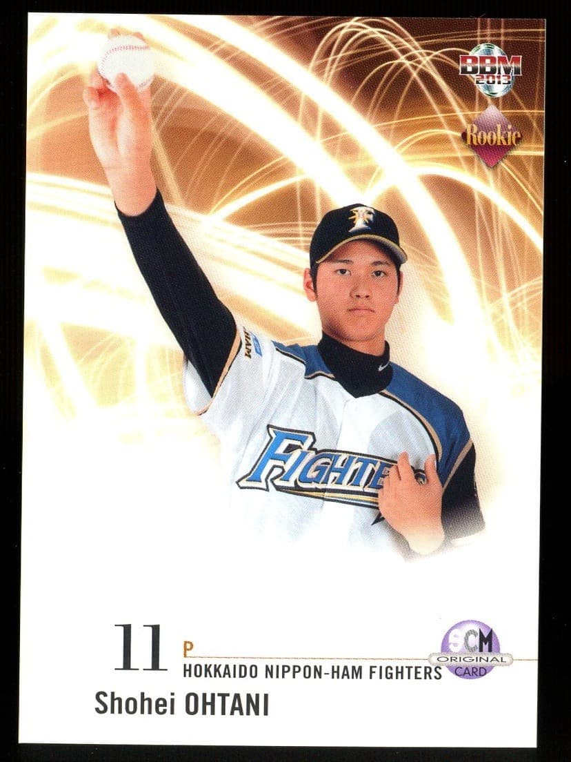 2013 BBM Rookie Edition Sports Card Magazine Promo #206 Shohei Ohtani RC Rookie