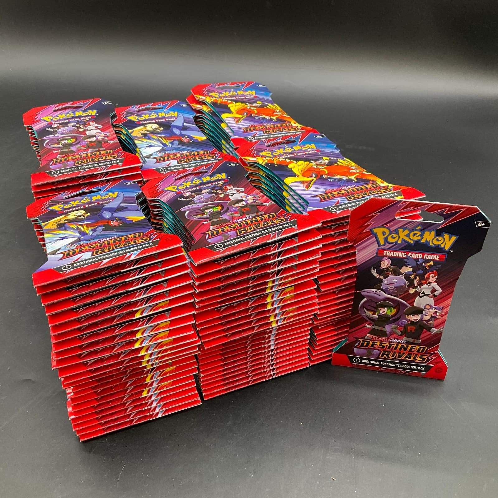 Lot of (137) Pokemon TCG Destined Rivals Sleeved Booster Packs SEALED