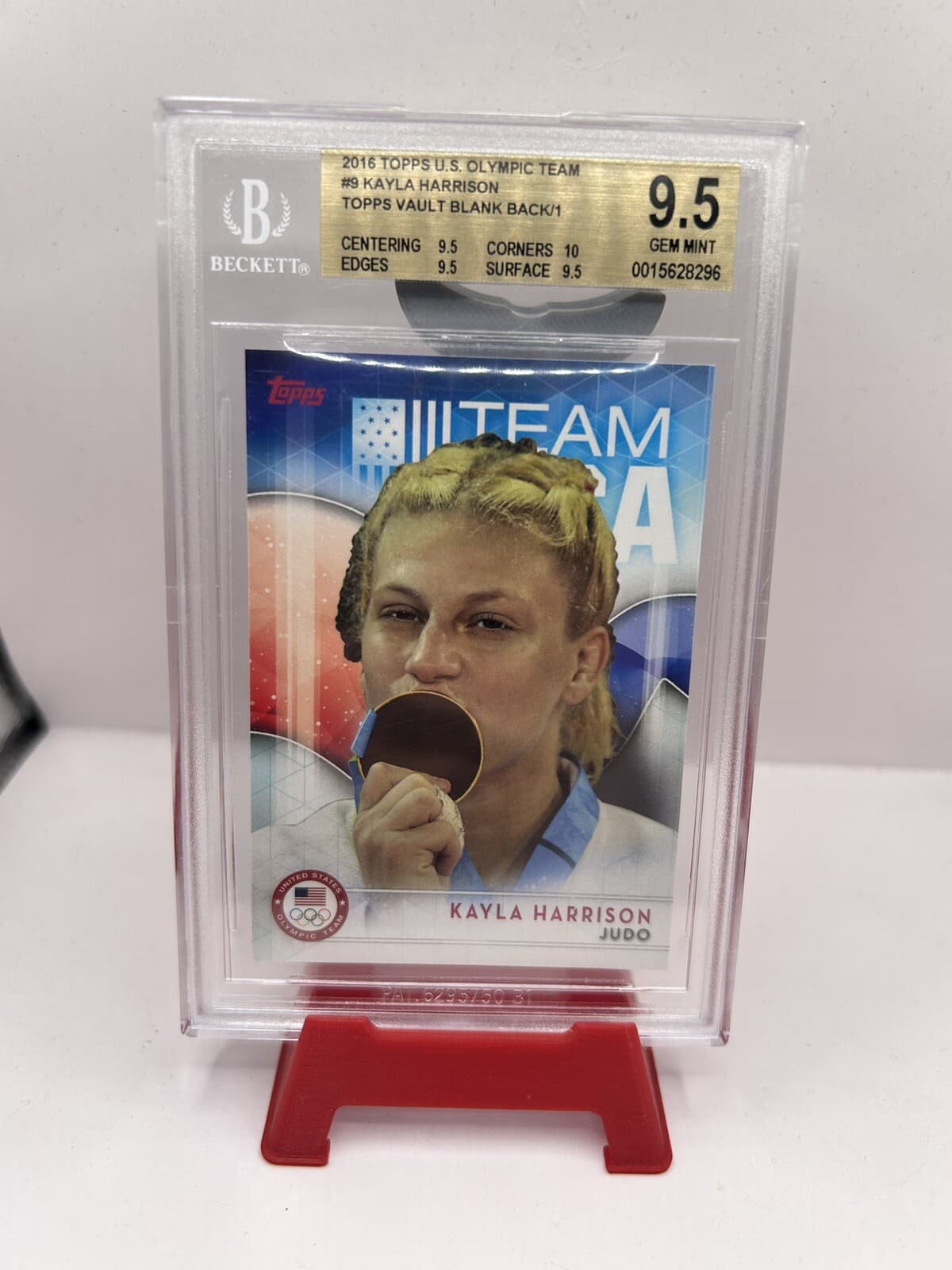 Topps PFL Next UFC Champion Kayla Harrison 1/1 Proof Rookie Rc MMA UFC Champ