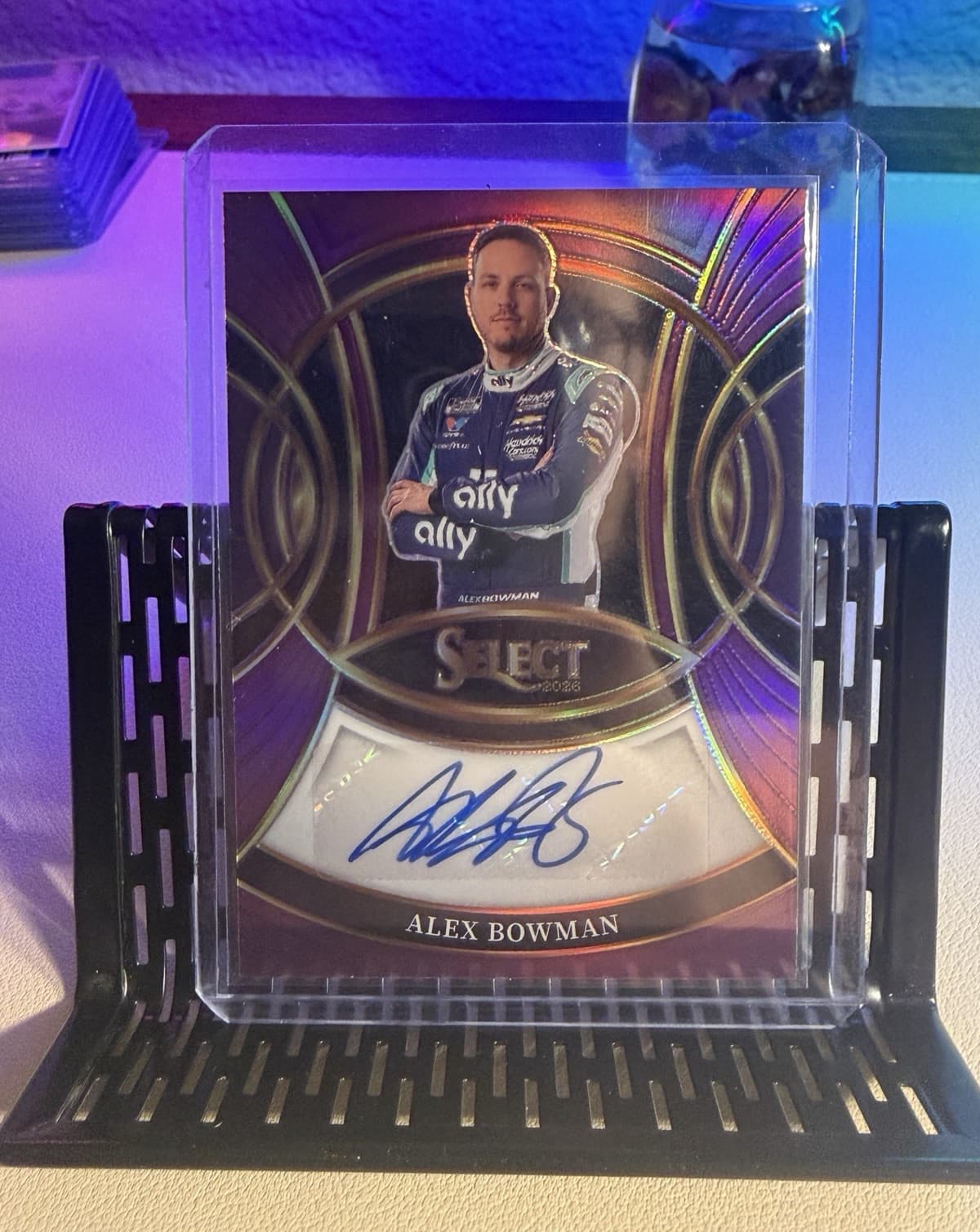 Panini 2026 Select Racing Signatures Alex Bowman Auto S-ABN #/49 NASCAR