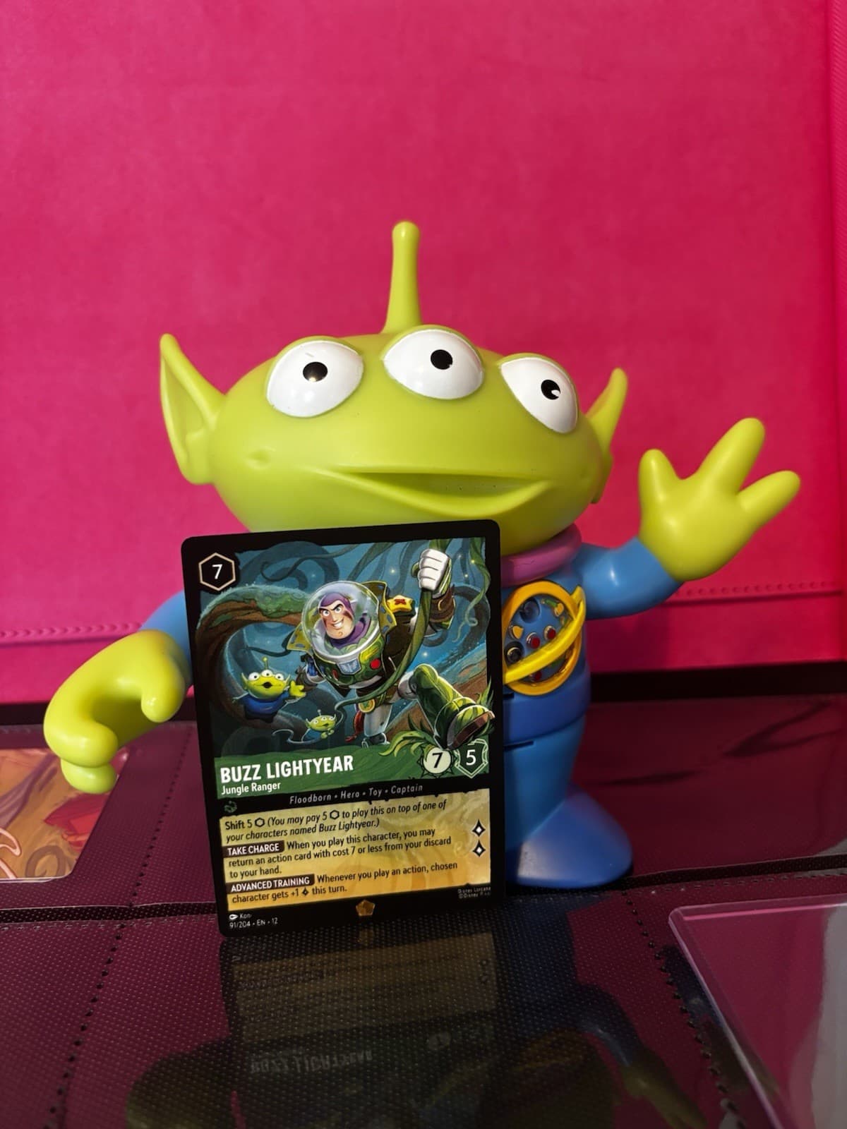 Disney Lorcana Buzz Lightyear - Jungle Ranger 91/204 Legendary Cold Foil EN