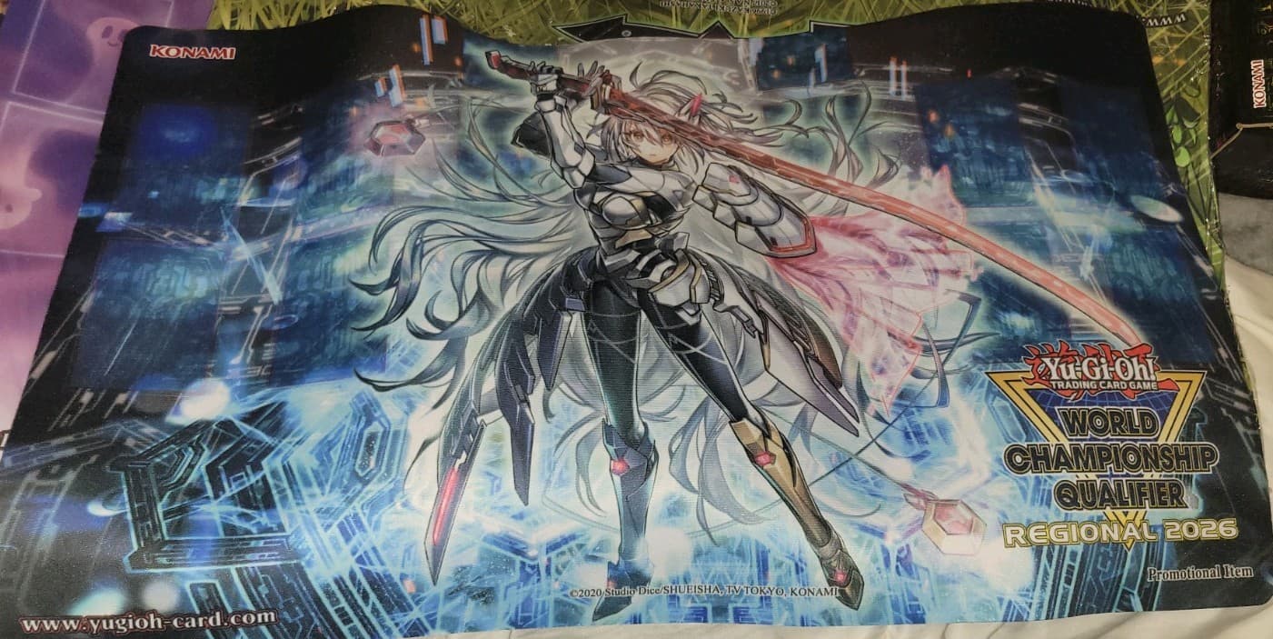 Yugioh! Official Konami Playmat Sky Striker Ace = Zero Regional  2026