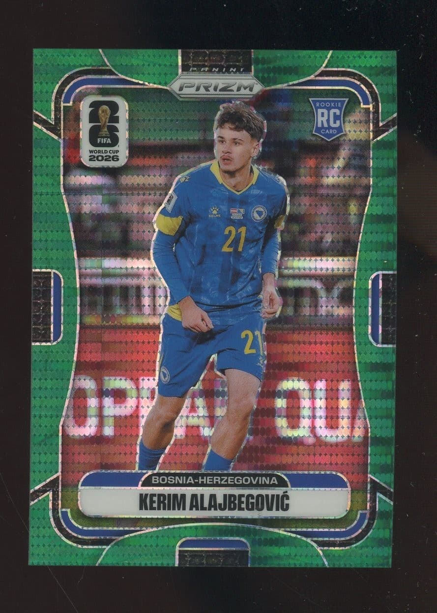 2026 Panini Preferred Green Prizm World Cup Soccer Kerim Alajbegovic /5