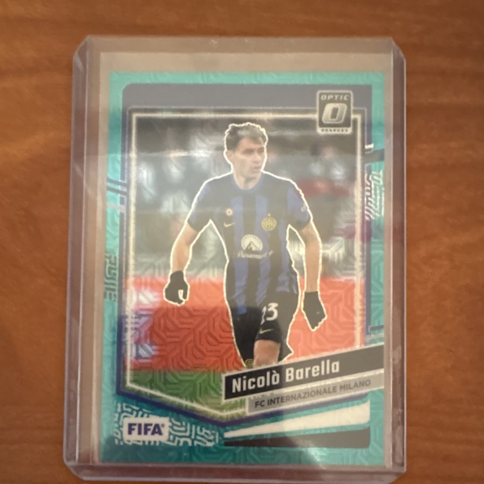 Panini Donruss Optic Prizm Nicolò Barella  Inter Milan 2023-24 Soccer #41/49 