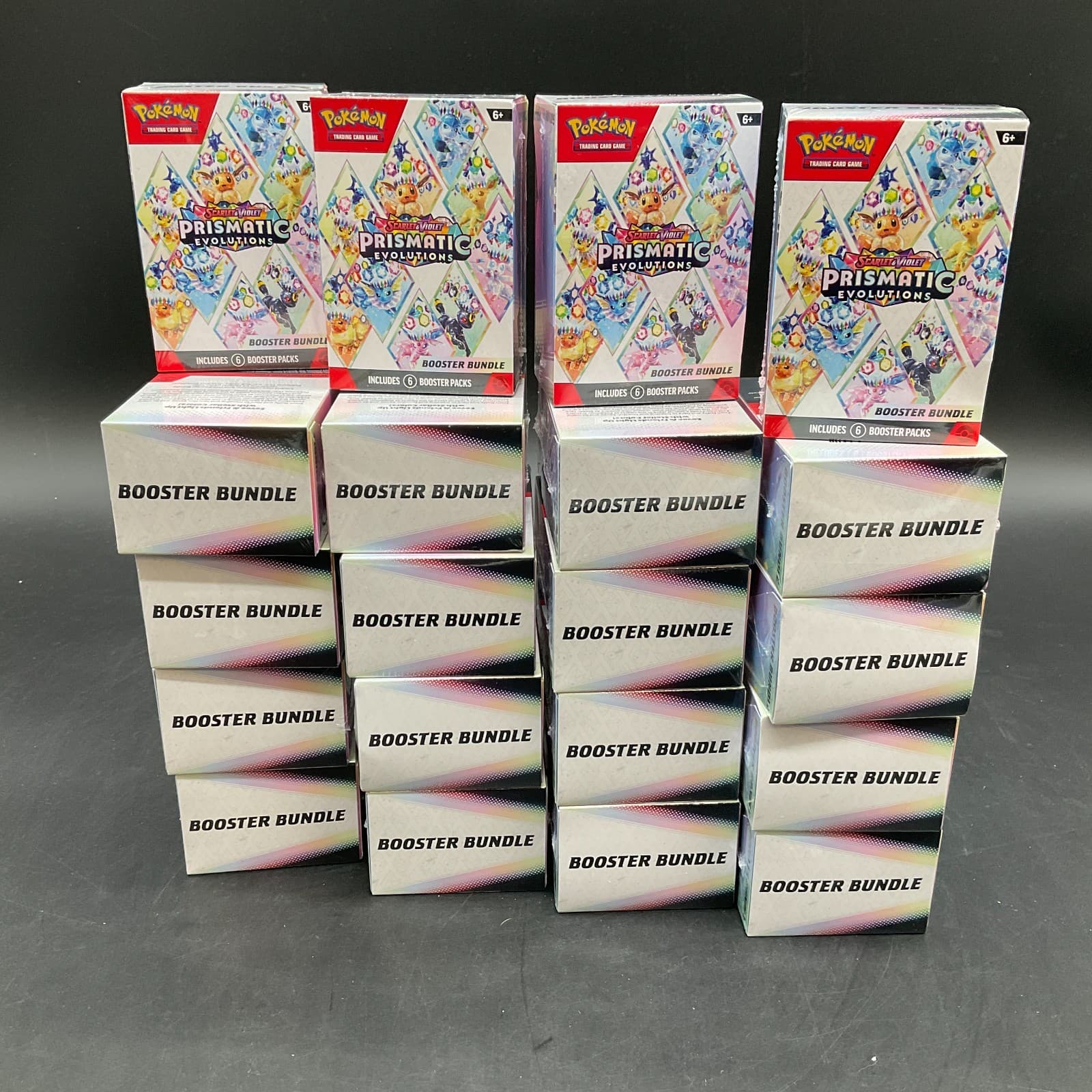 Lot of (20) Pokemon TCG Prismatic Evolutions Booster Bundles SEALED