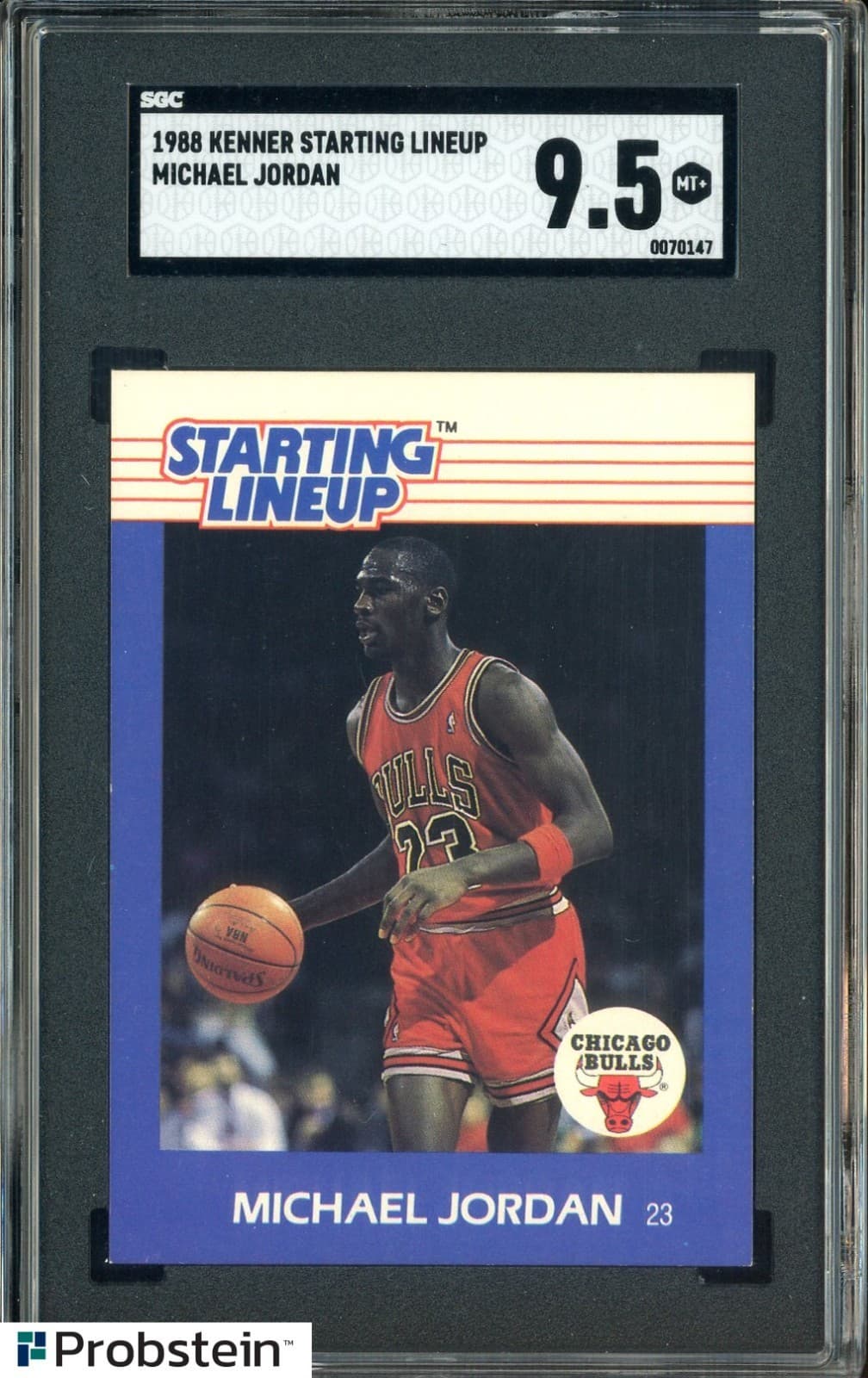 1988 Kenner Startling Lineup Michael Jordan Chicago Bulls HOF SGC 9.5 MINT+