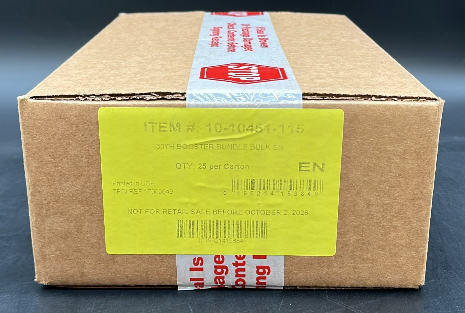 Pokemon TCG 30th Celebration Booster Bundle Case SEALED