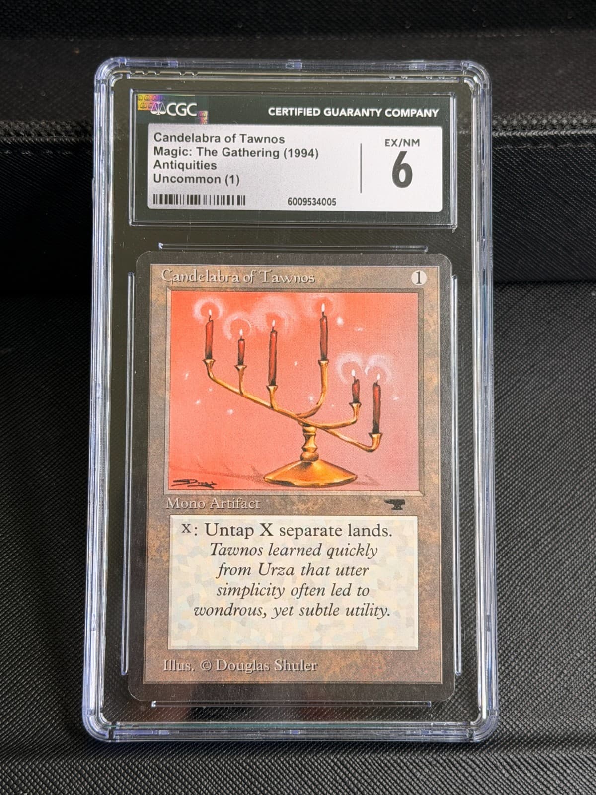1993 Magic the Gathering : Antiquities - Candelabra of Tawnos  - MTG - Rare