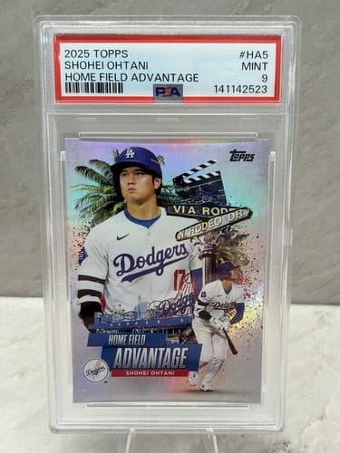 2025 Topps Shohei Ohtani Home Field Advantage #HA5 PSA 9