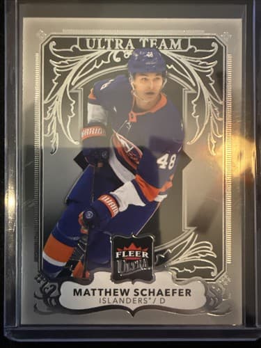 Matthew Schaefer 2025-26 Upper Deck Fleer Ultra Hockey RC #20 Islanders Calder