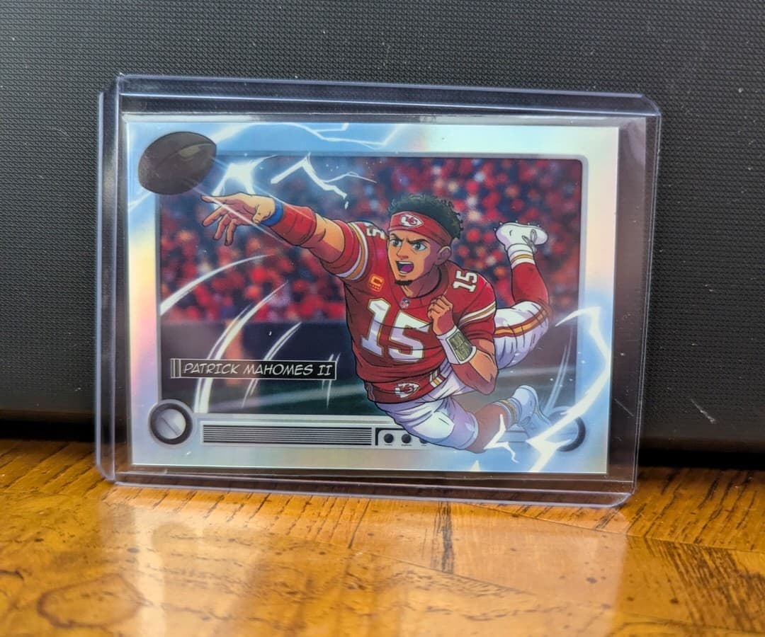 Patrick Mahomes 2026 Bowman ANIME  Very rare case hit
