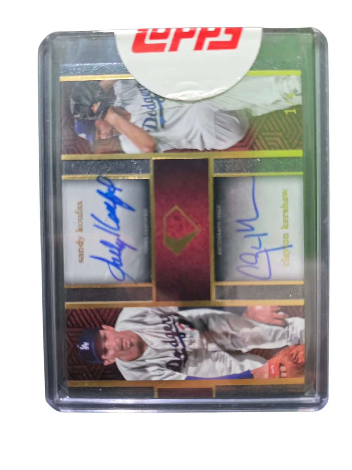 2022 Topps Diamond Icons Sandy Koufax Clayton Kershaw /5
