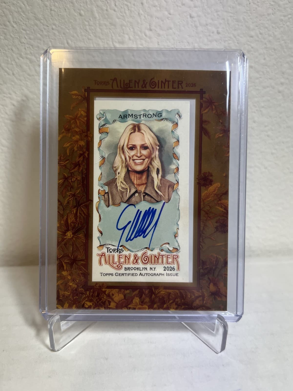 Topps 2026 Allen & Ginter Emily Armstrong Frame Mini Auto