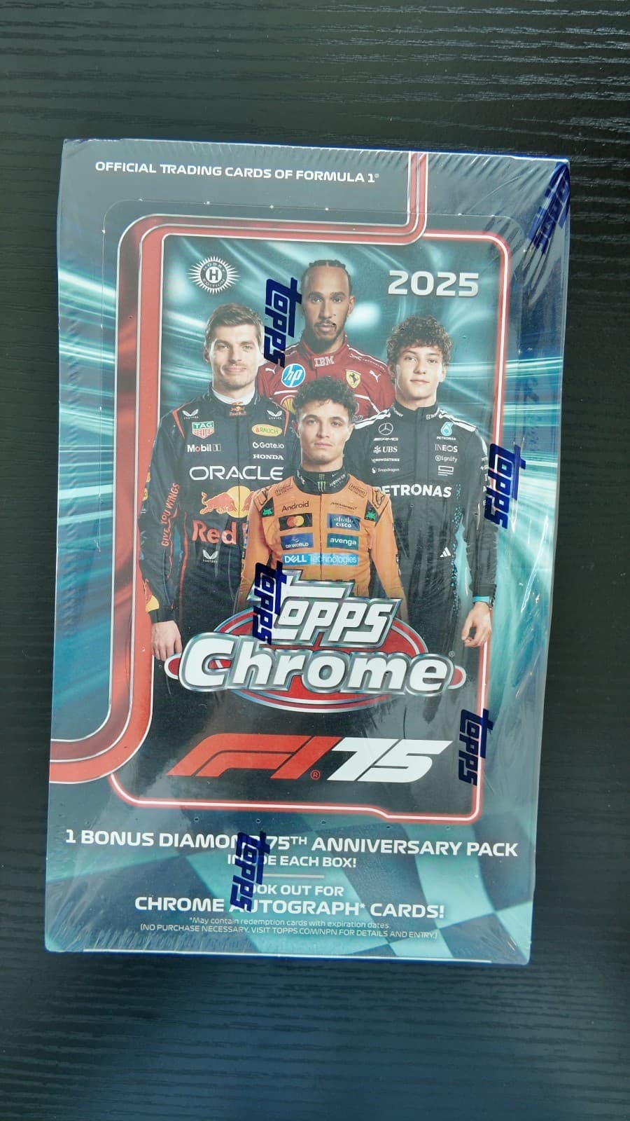 2025 Topps Chrome Formula F1 Hobby Racing Factory Sealed Box Kimi Auto IN STOCK