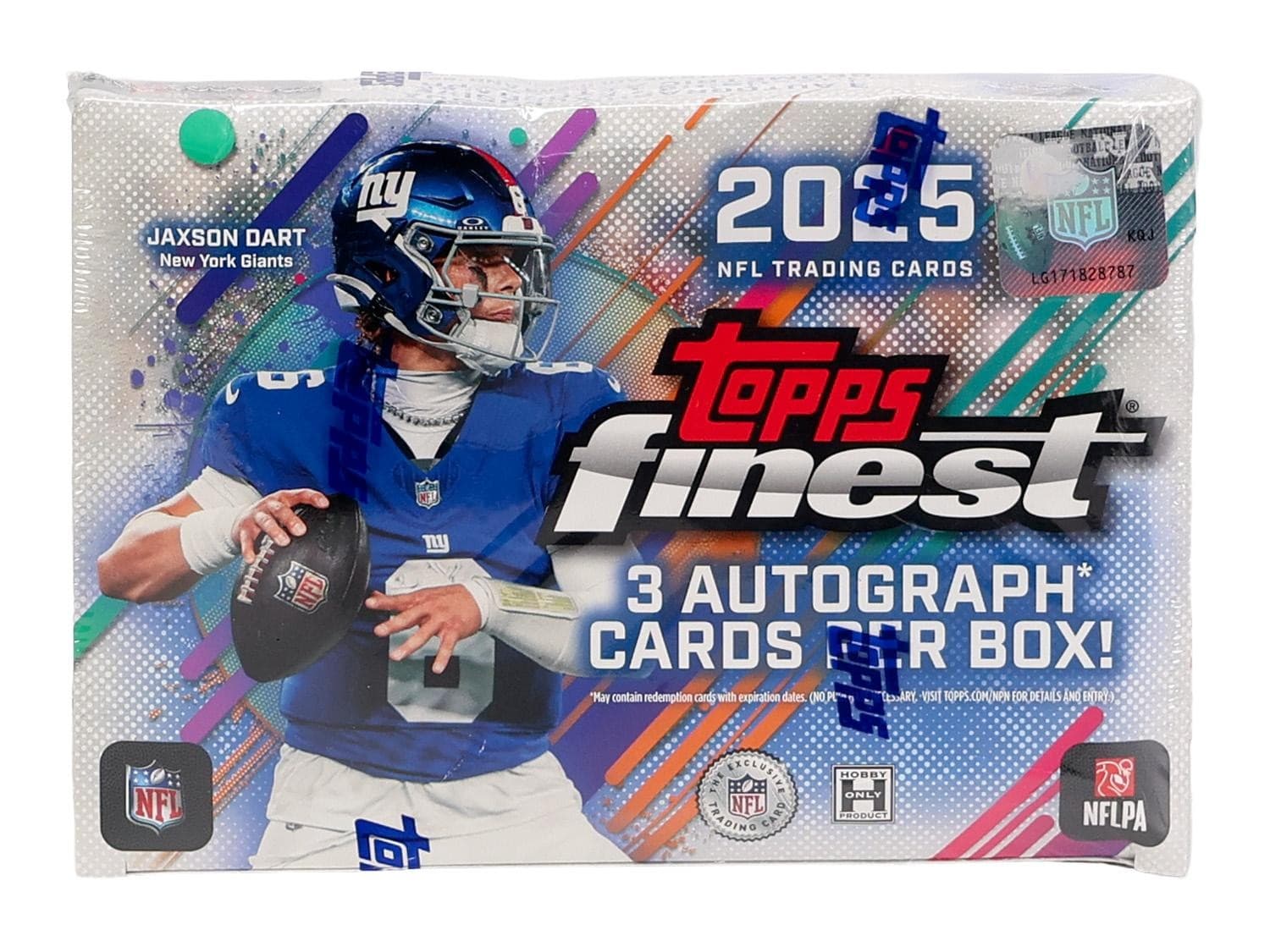 2025 Topps Finest Football Delight Box (Slightly Damaged)