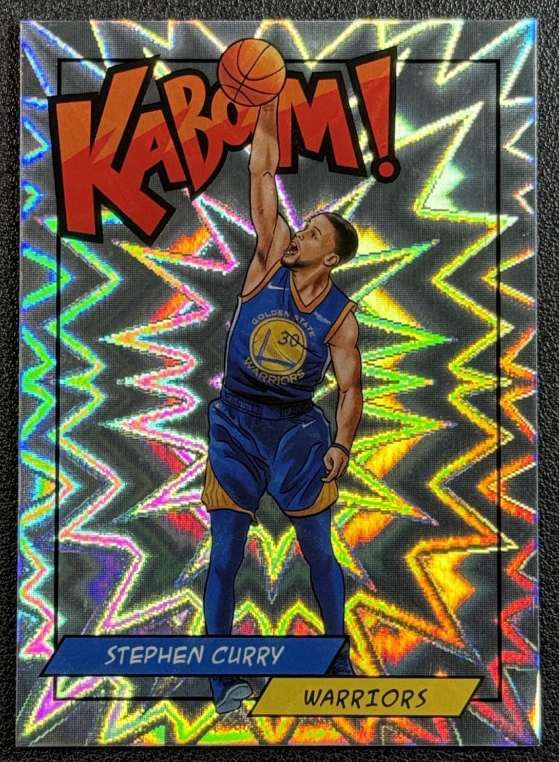 STEPHEN STEPH CURRY 2018 PANINI KABOOM! #K-SC KABOOM SSP WARRIORS