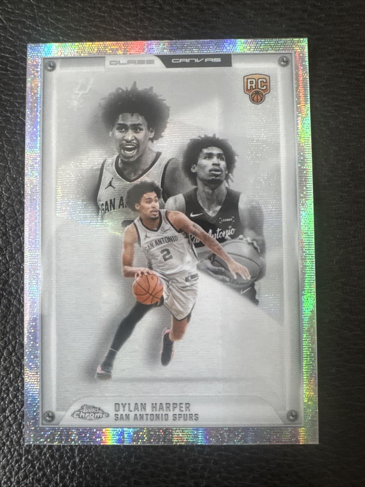 2026 Topps Chrome Update Dylan Harper Glass Canvas CASE HIT SSP Rookie Card