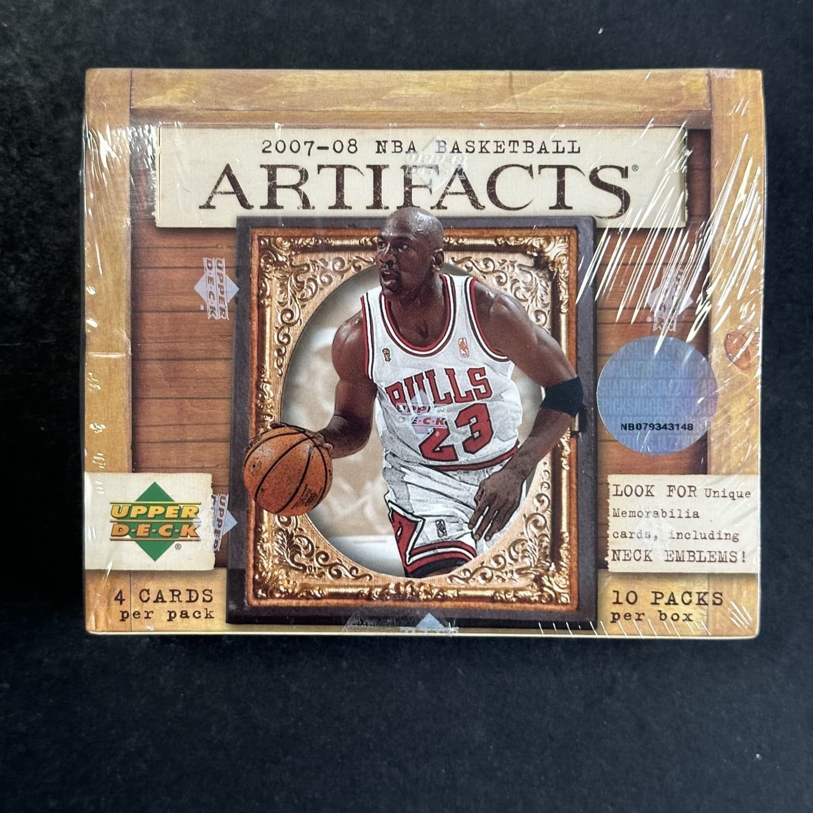 2007-08 Upper Deck Artifacts Basketball Hobby Box Sealed Kevin Durant RC Year