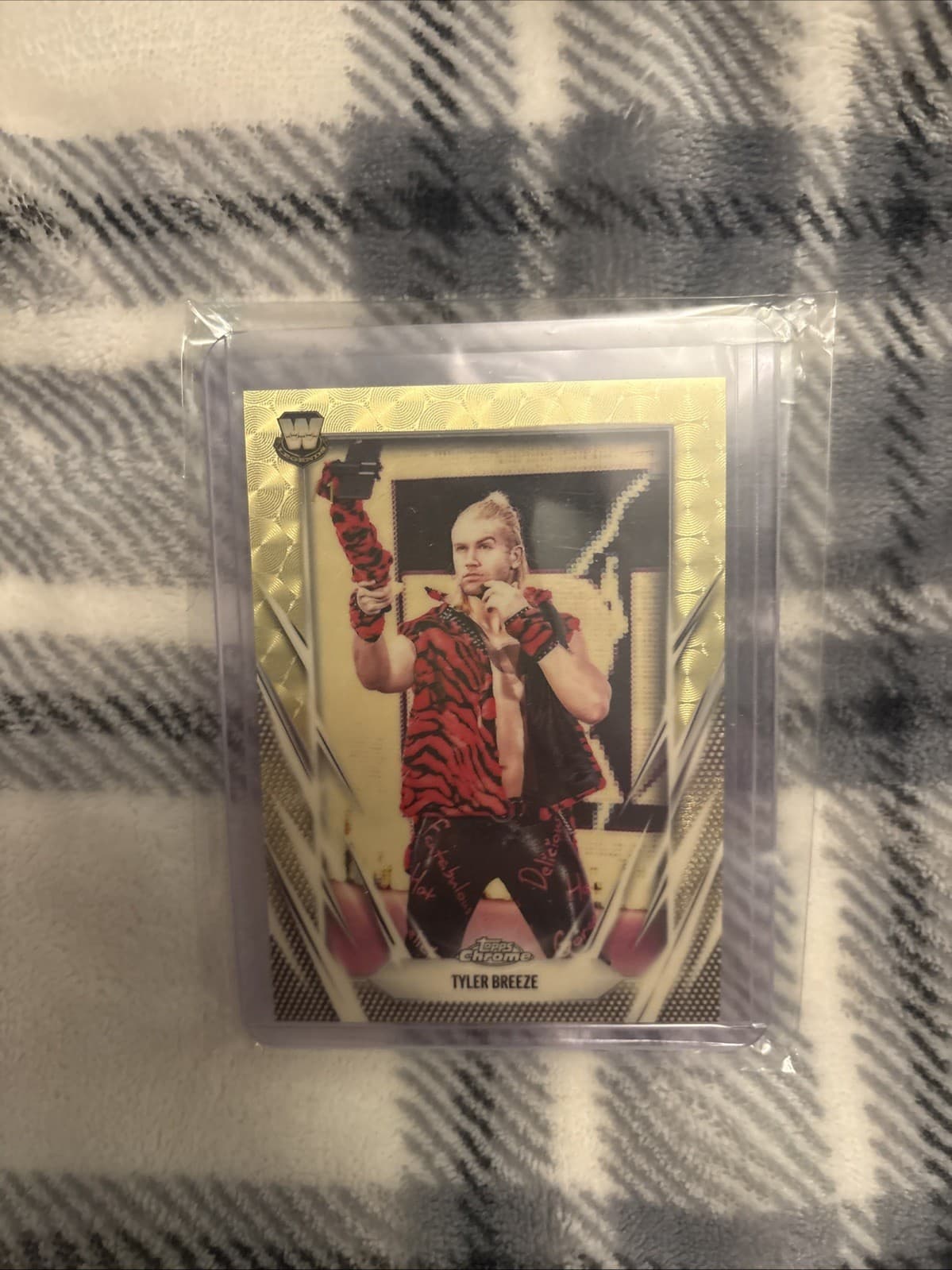 2026 WWE Topps Chrome Tyler Breeze Superfractor 1/1