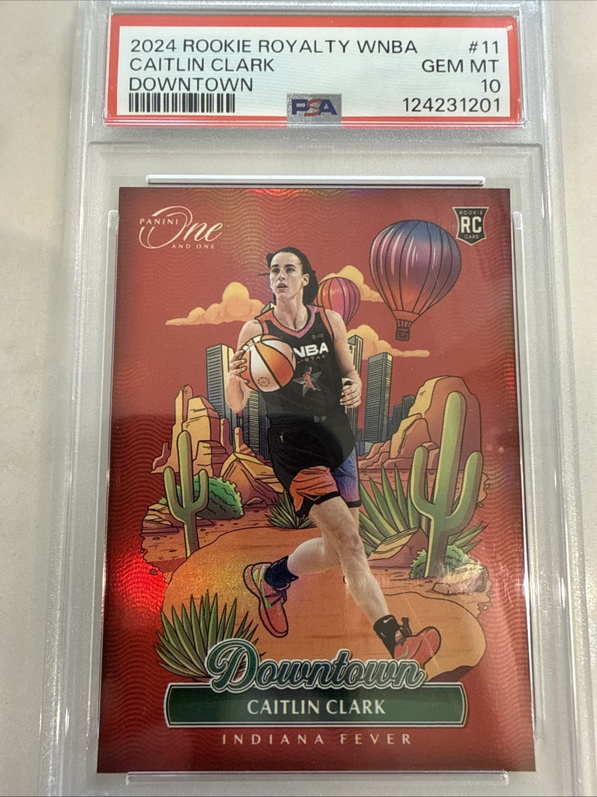 2024 Rookie Royalty Caitlin Clark Downtown PSA GEM MT 10!!!