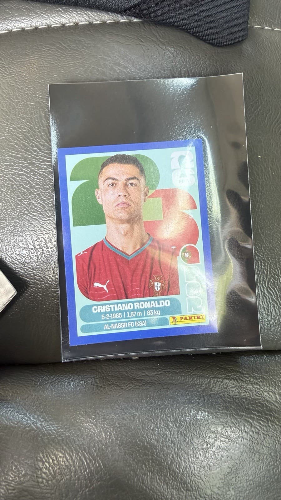 Panini FIFA 26 Cristiano Ronaldo , Portugal.  blue