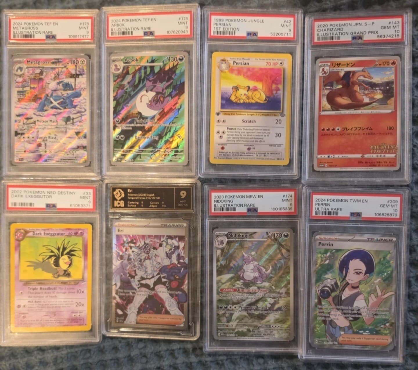 pokemon tcg psa 10 english bulk card