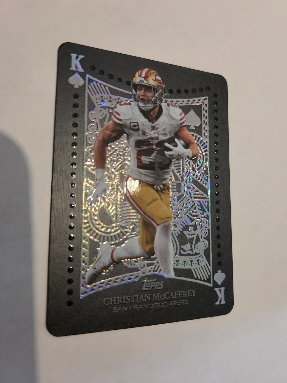 2026 Topps Flagship football case hit Christian McCaffrey all Kings