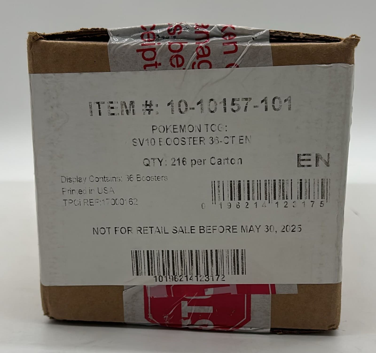 Pokemon TCG Scarlet & Violet Destined Rivals Booster Box Case SEALED SV10