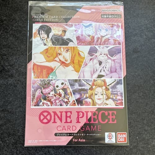 ONE PIECE Card Game Premium Collection Girls Edition Japanese Set of 6 Sealed