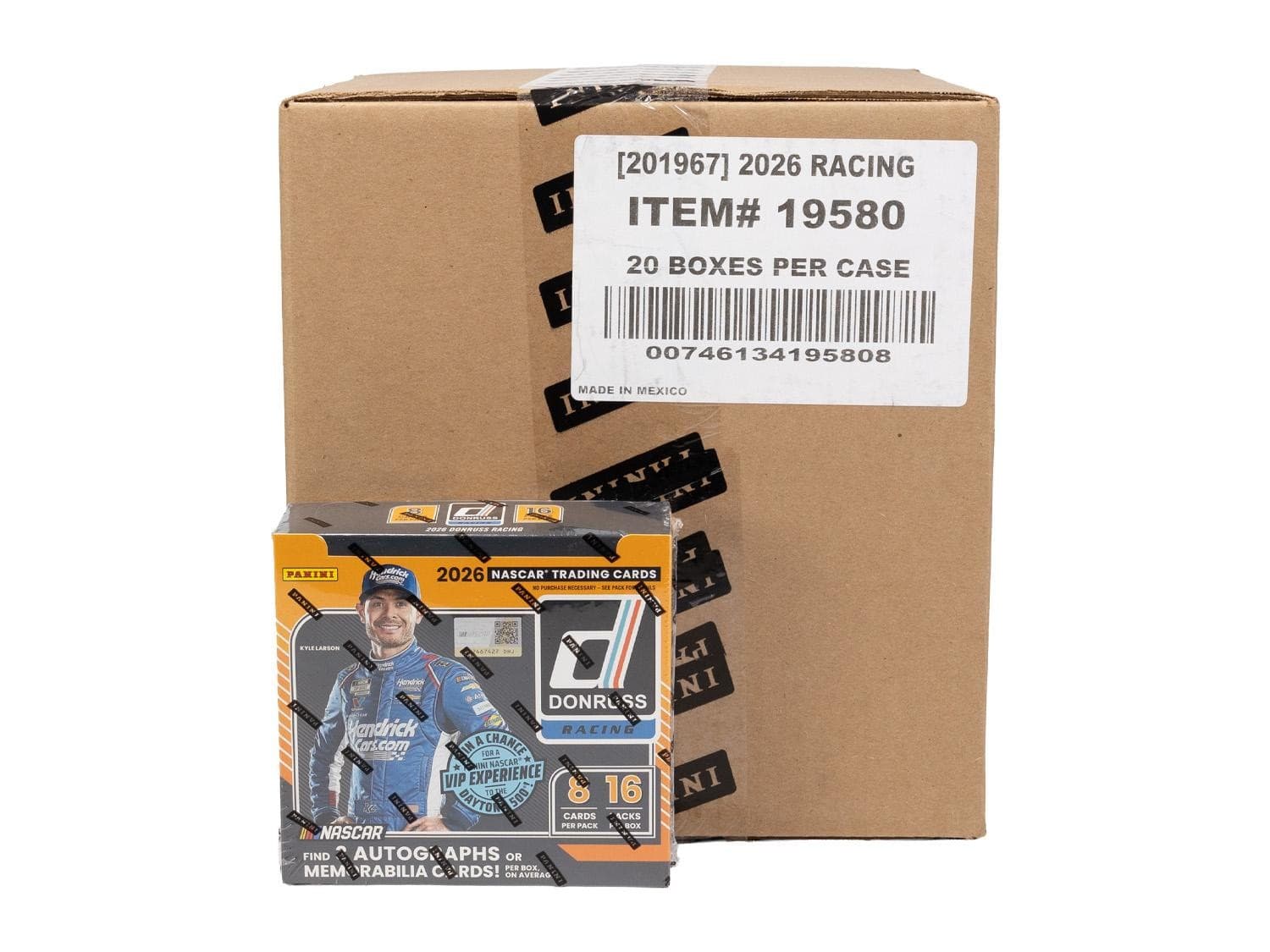 2026 PANINI DONRUSS NASCAR RACING HOBBY 20-BOX CASE