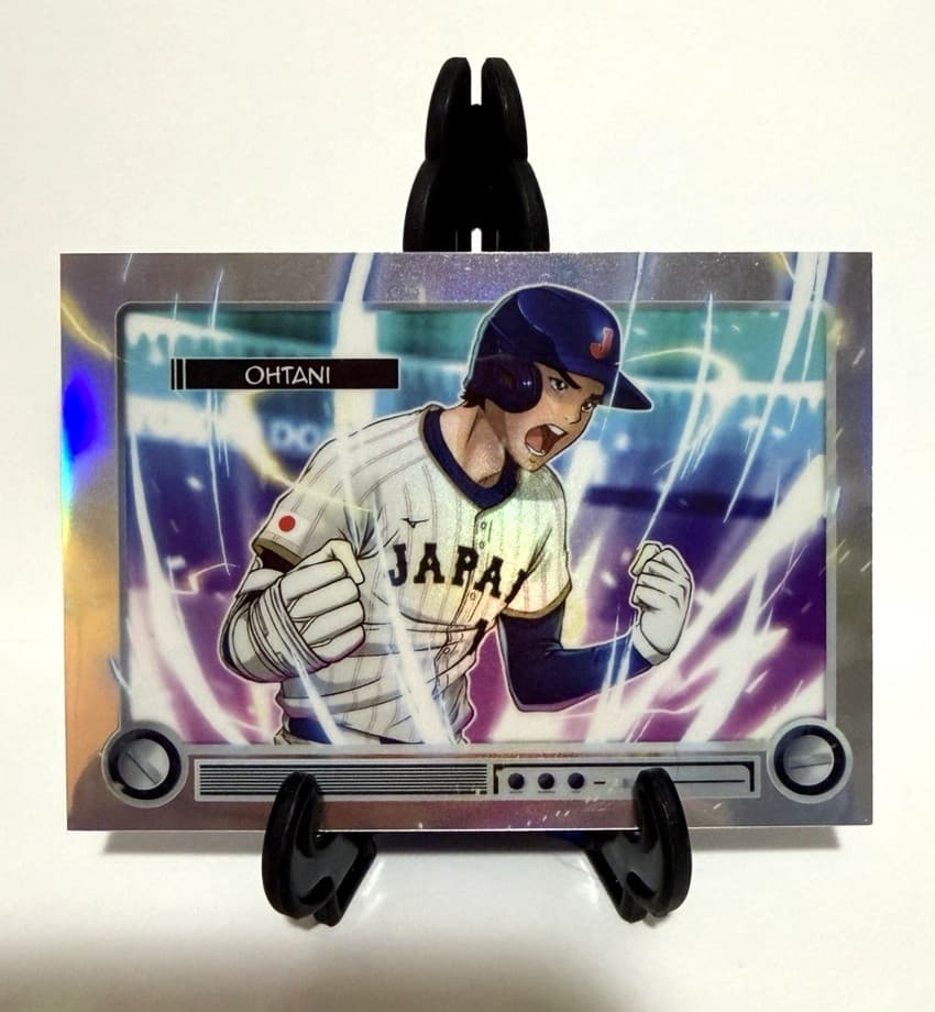Shohei Ohtani 2026 Bowman Chrome Anime Refractor WBC Japan Uniform SSP #BA-26