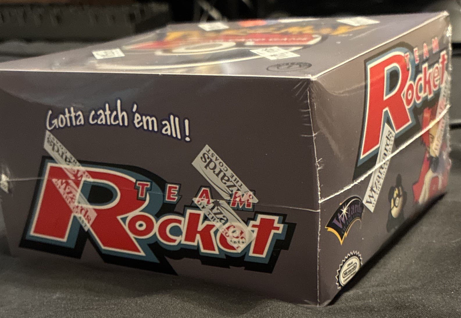 2000 Pokemon 1st Edition Team Rocket Booster Box Factory Sealed