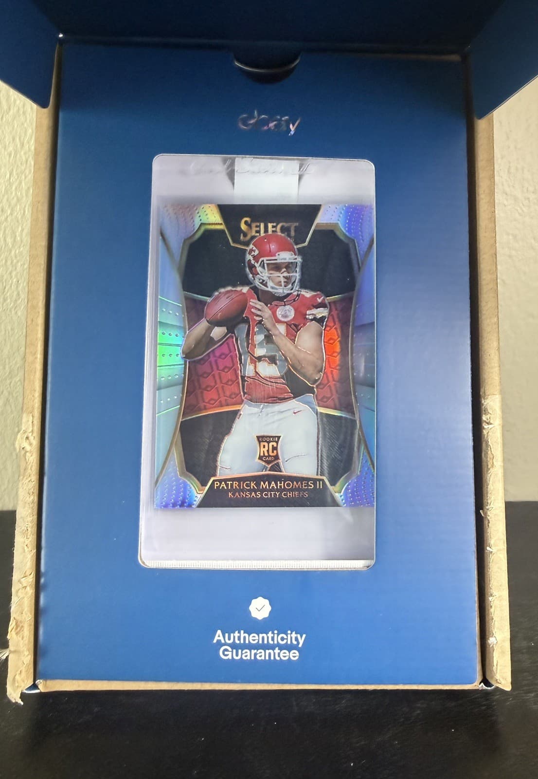 PATRICK MAHOMES 2016 PANINI SELECT #2 2017 XRC PRIZM ROOKIE