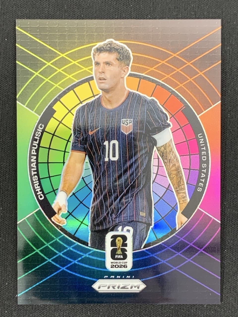 Christian Pulisic 2026 Panini Prizm FIFA World Cup Color Wheel #9 -c2