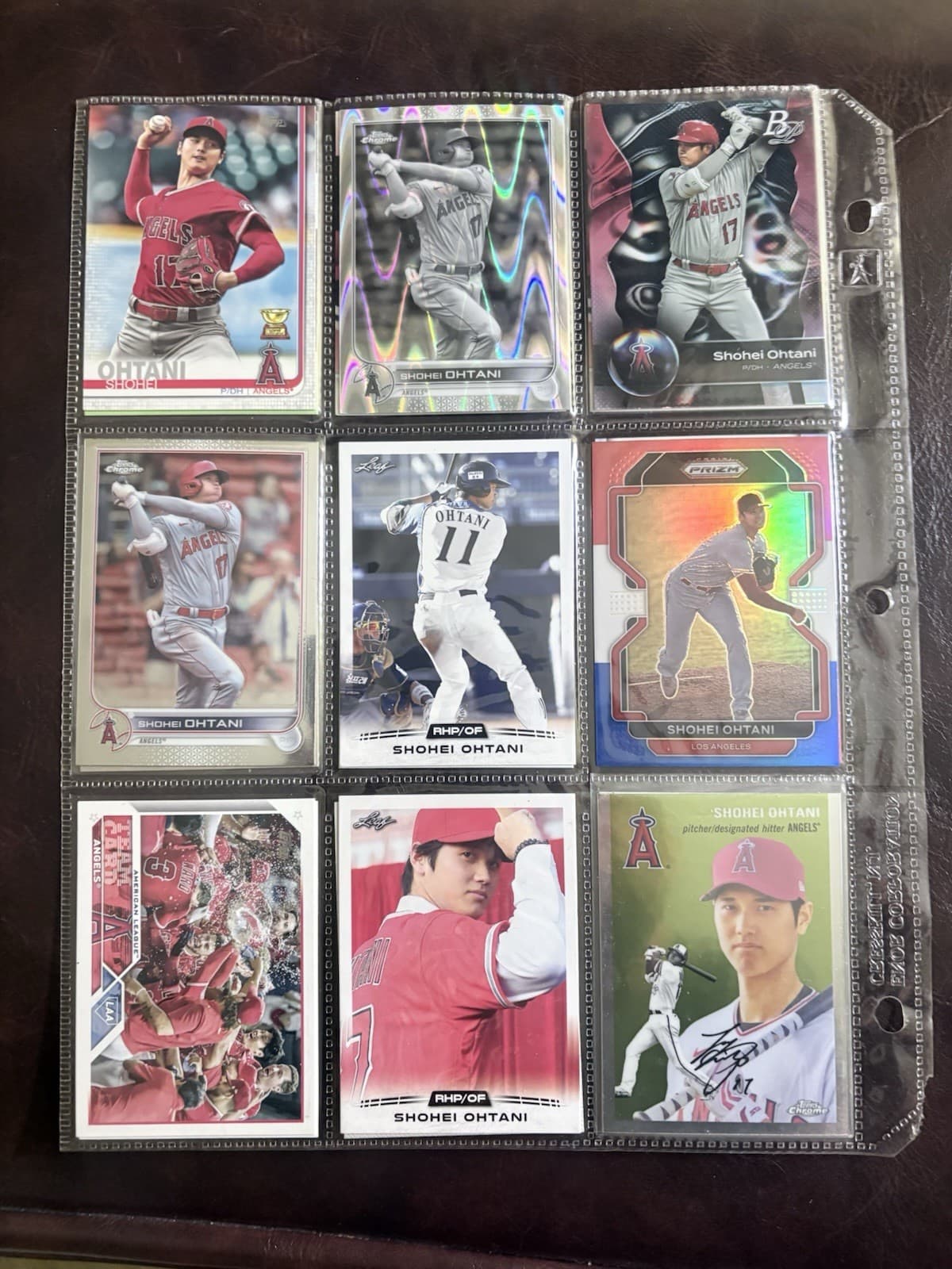 100 Shohei Ohtani Cards Lot Collection Los Angeles Dodgers Angels Inserts Topps