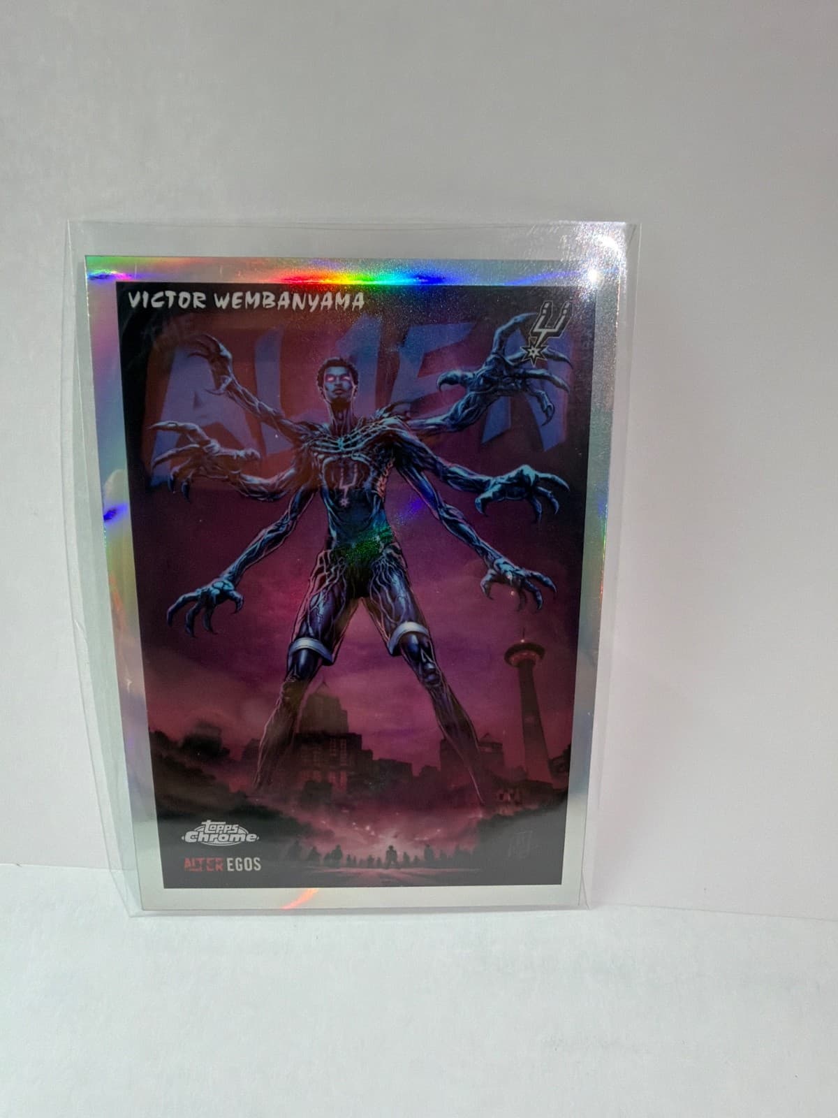2025-26 Topps Chrome Update Victor Wembanyama #AE-4 Alter Ego
