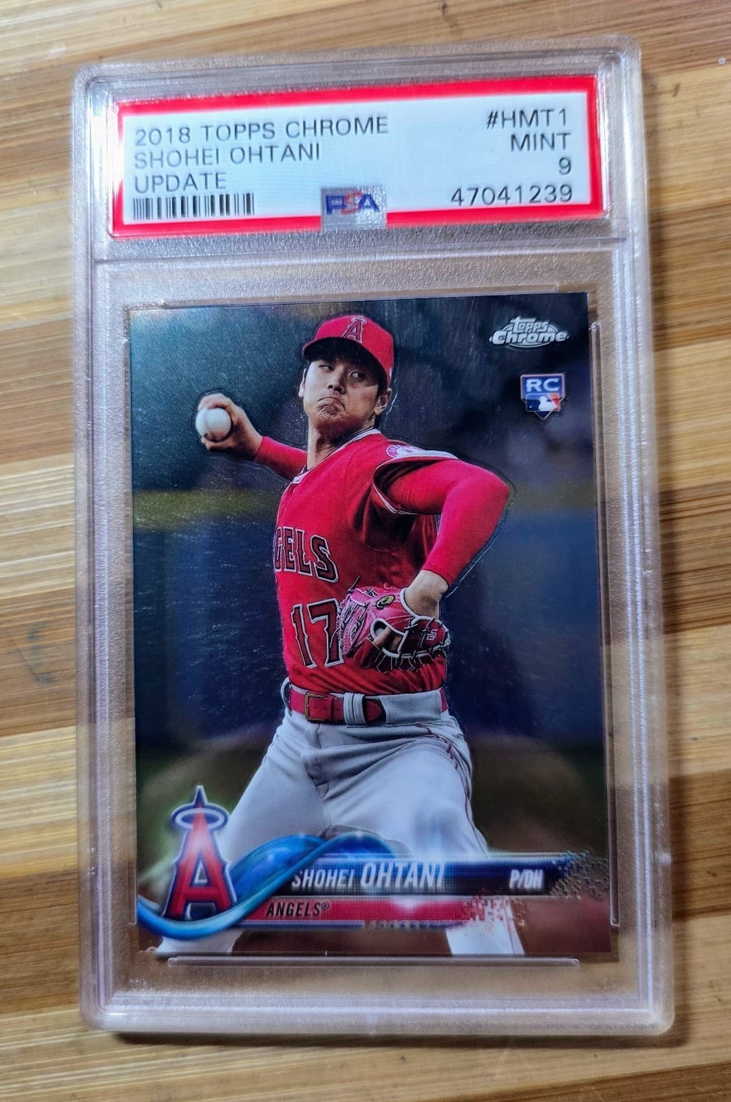 2018 Topps Chrome Update #HMT1 Shohei Ohtani RC PSA 9 Mint $1 Start NO RESERVE!