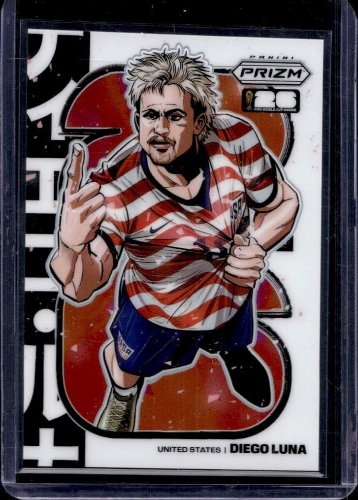2026 Panini Prizm World Cup Diego Luna Manga SSP #19 USMNT