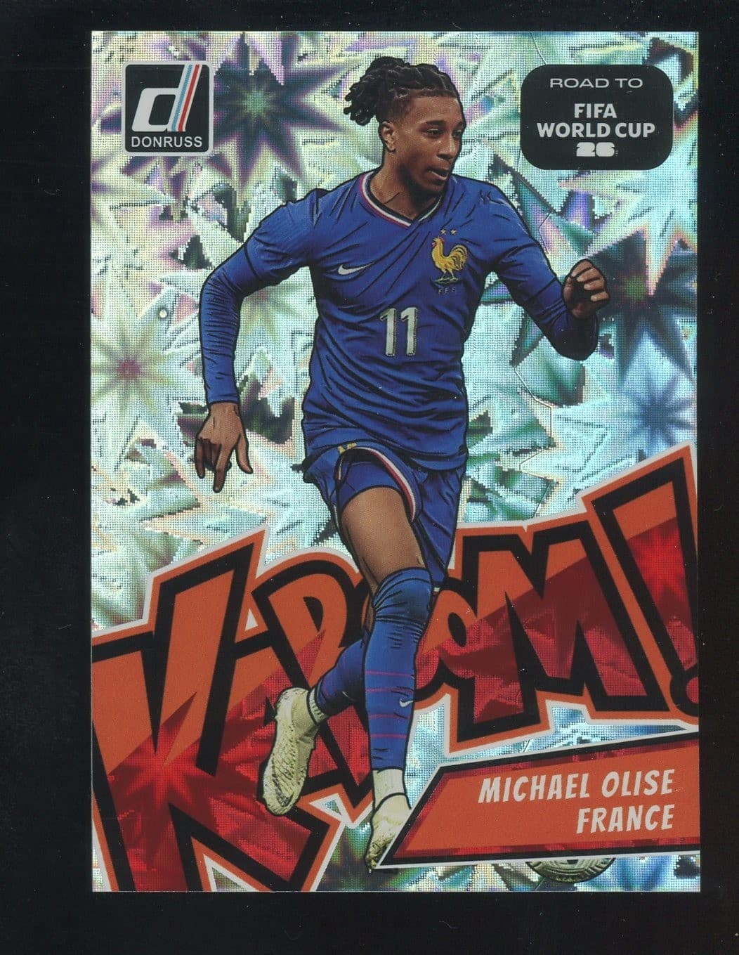 2025-26 Donruss World Cup Soccer KABOOM! #14 Michael Olise SSP CASE HIT
