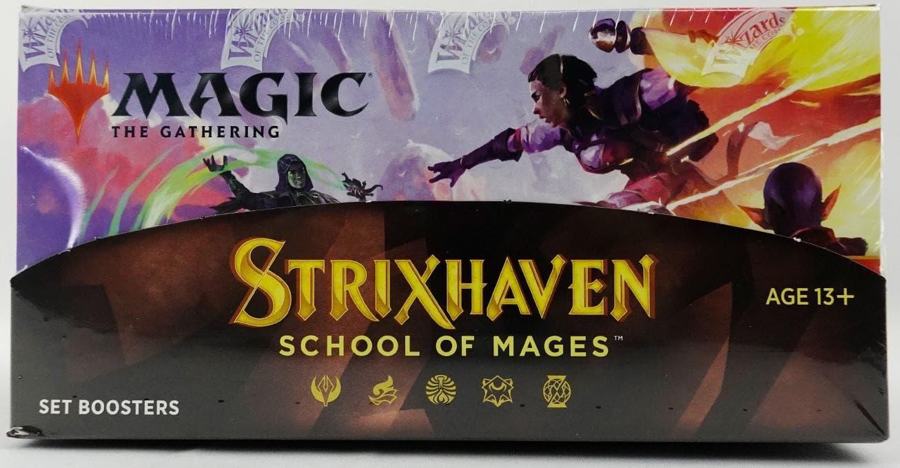 Magic The Gathering Strixhaven: School Of Mages Set Booster Box